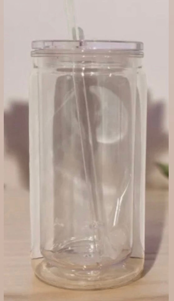 16 oz acrylic snow globe